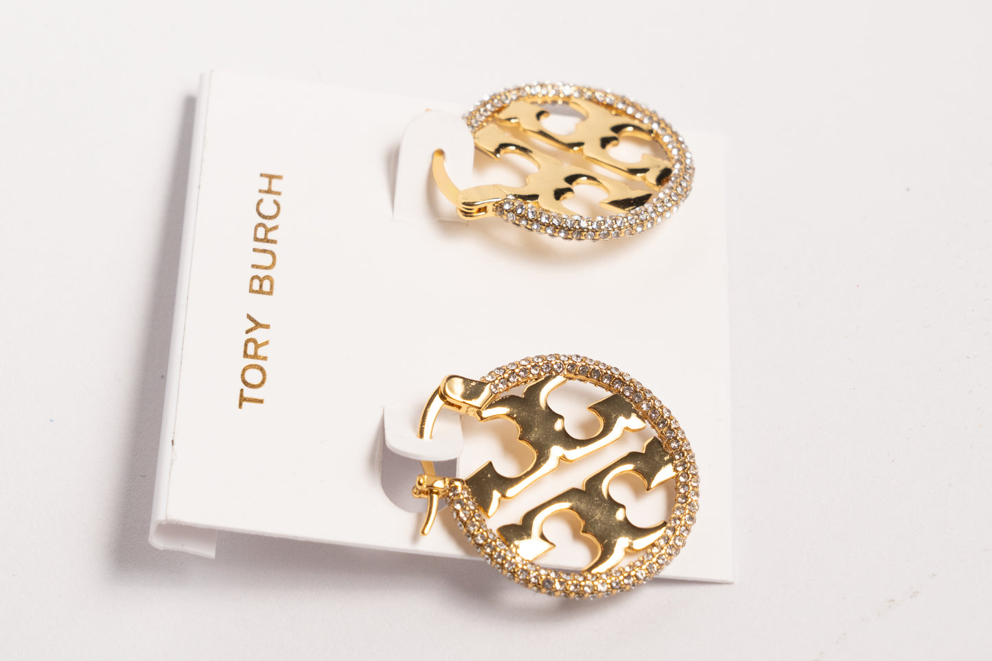 Tory Burch Miller Pave Hoop