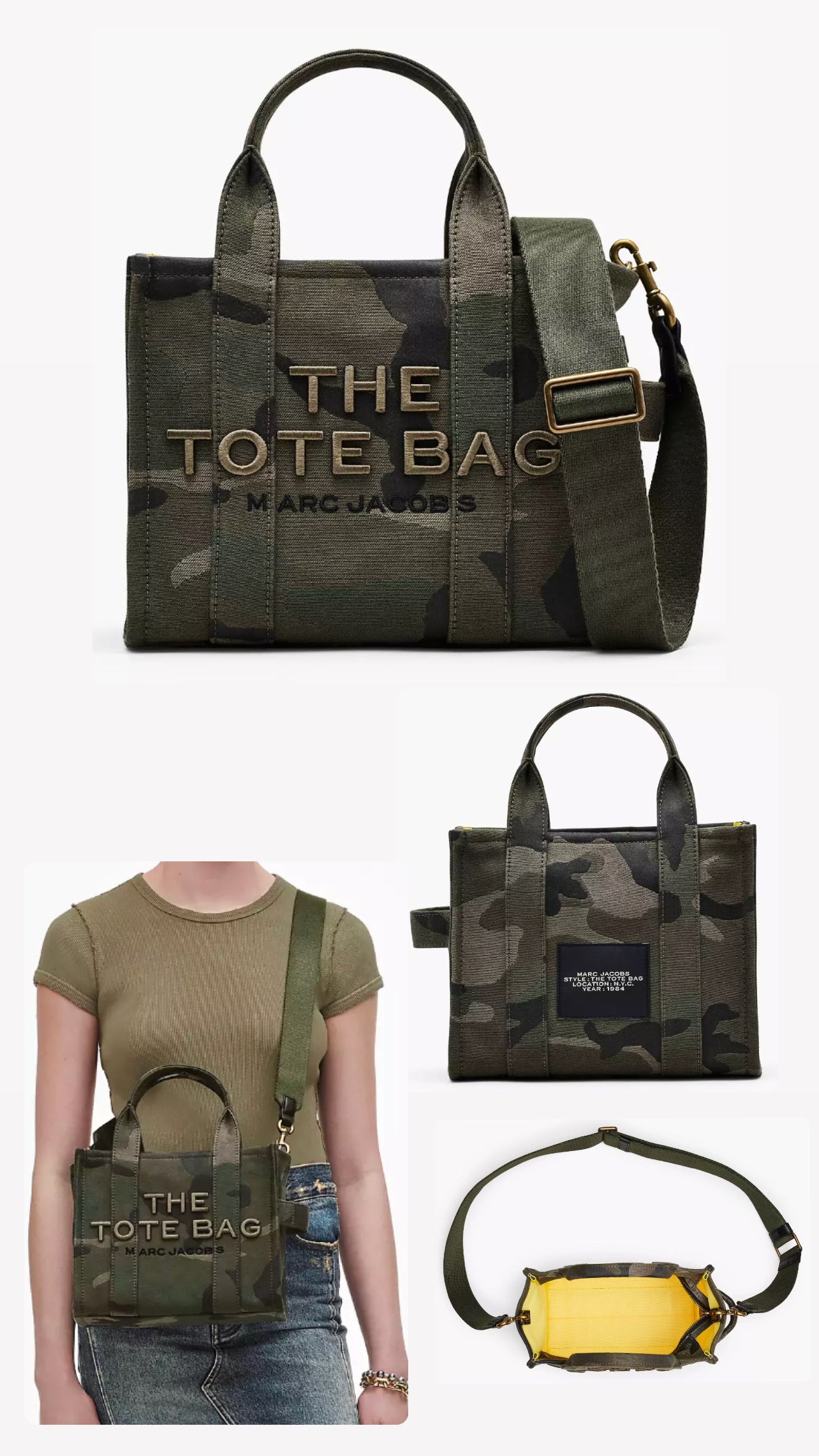 Marc Jacobs The Camo Tote Bag