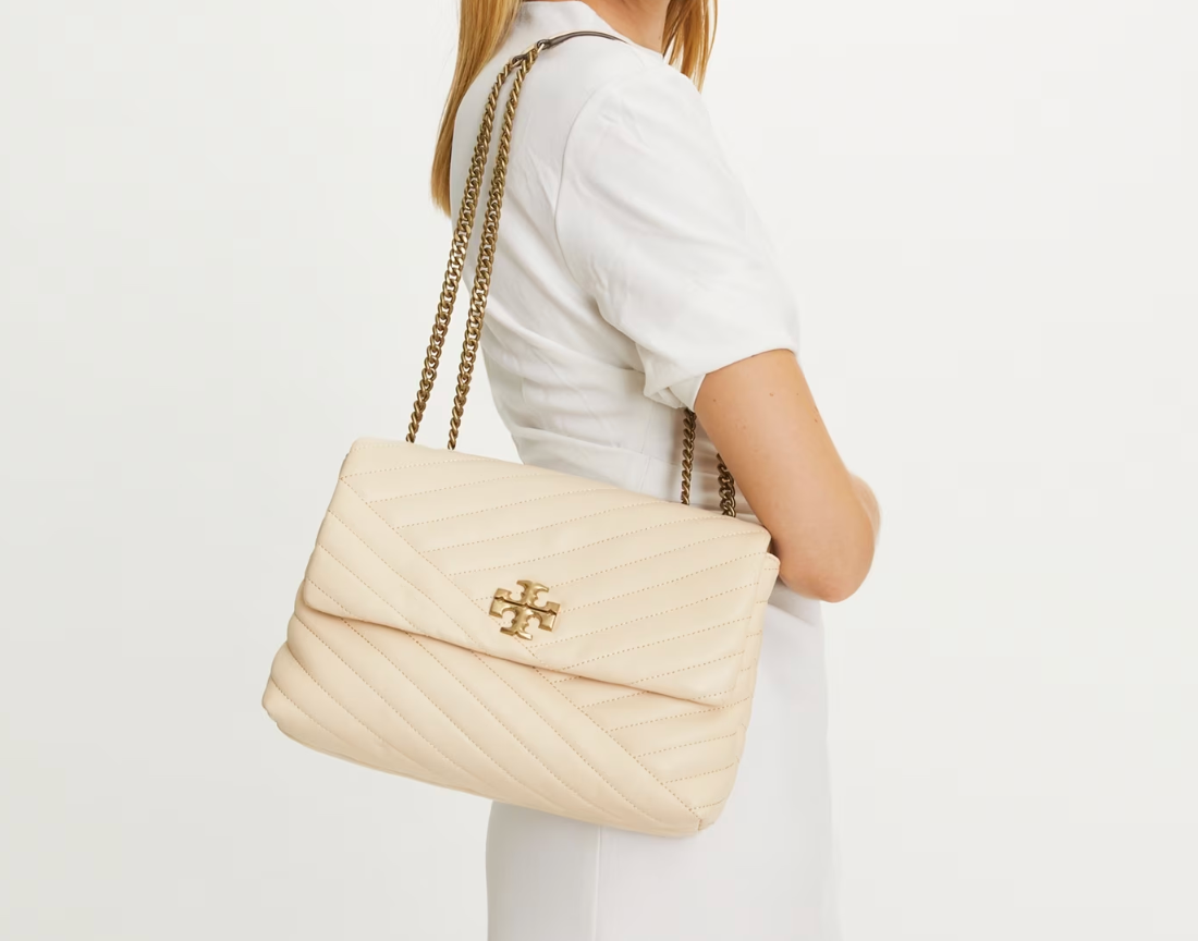 Tory Kira Chevron Convertible Shoulder Bag