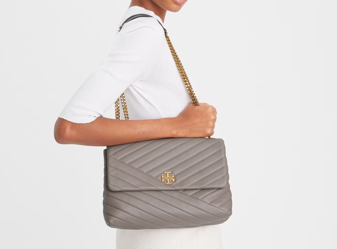 Tory Kira Chevron Convertible Shoulder Bag