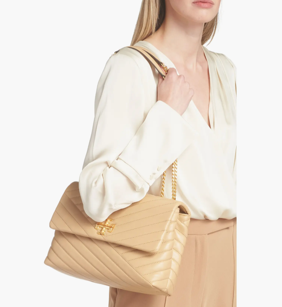 Tory Kira Chevron Convertible Shoulder Bag