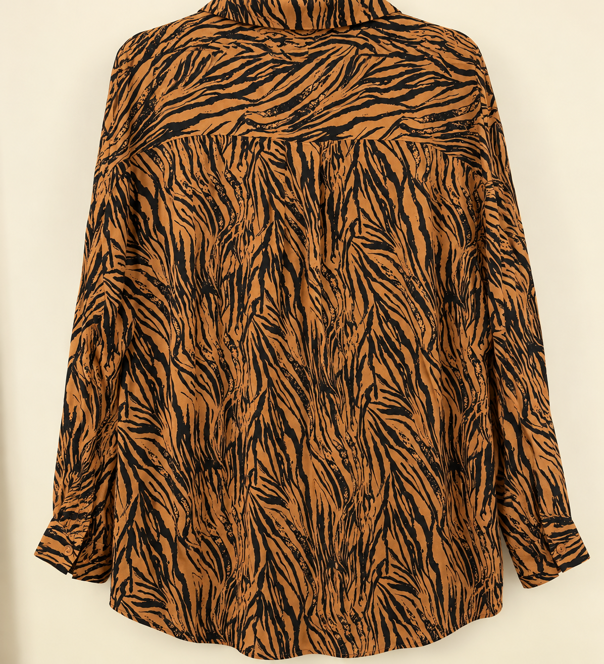 Camisa zebra café