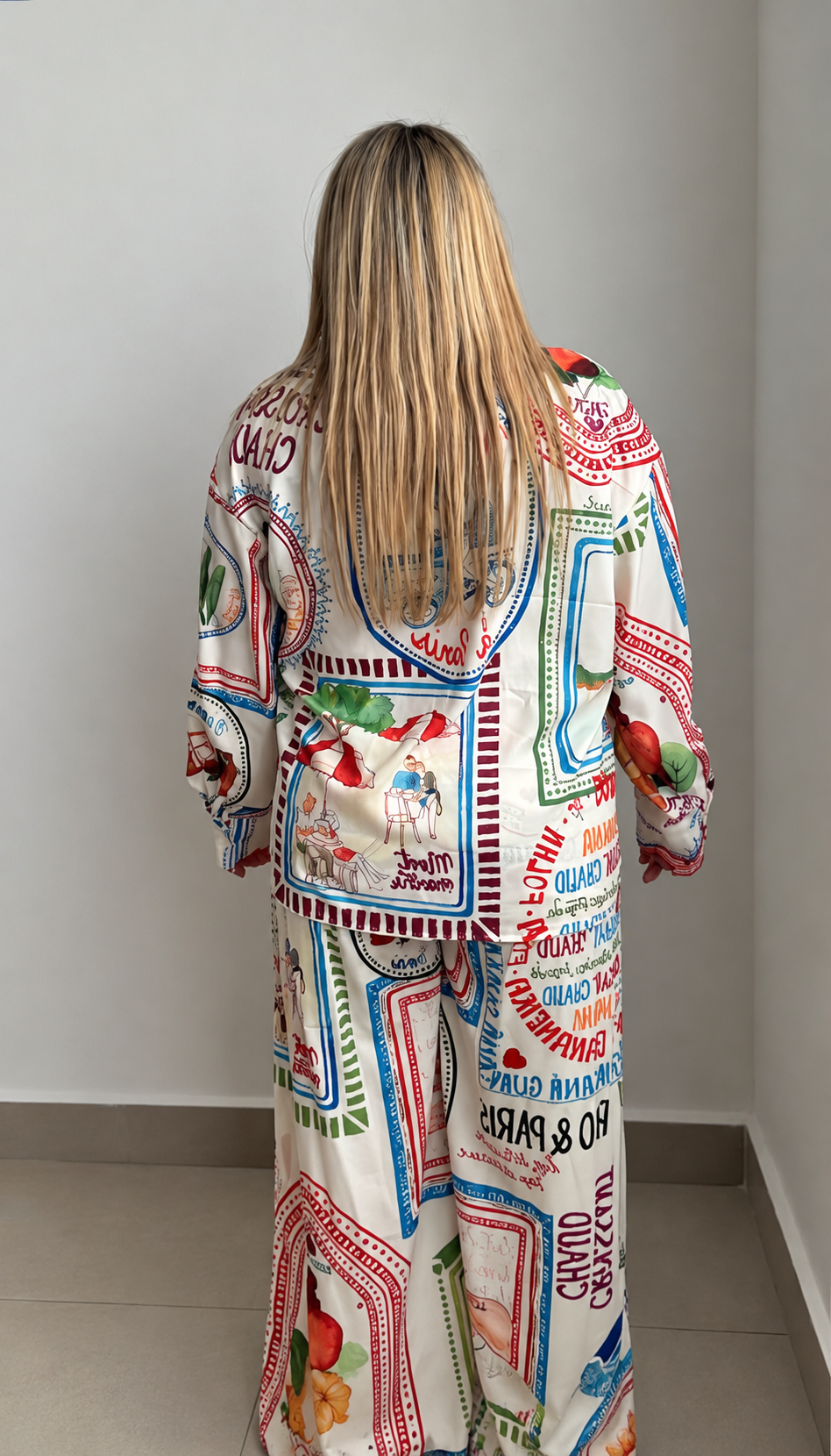 Conjunto Estampado Multicolor